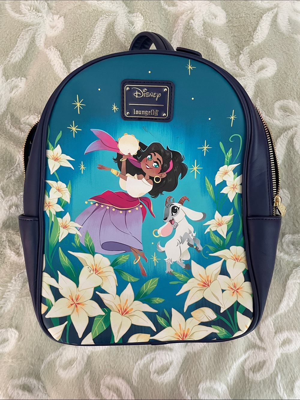 Disney Loungefly Hunchback of Notre Dame Esmerelda  Mini Backpack